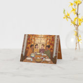 Carte Passez la tarte et les potins | Drôles d'amis pour (Fleur jaune)