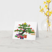 Carte Passez un Noël Zen ! (Fleur jaune)