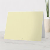 Carte Passez une lune de miel merveilleuse (Dos)