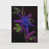 Carte Passion pourpre (Devant)