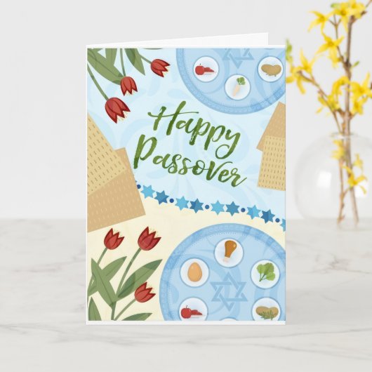 Carte Passover (Fleur jaune)