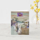 Carte Past Many Horizons Notecard (Fleur jaune)