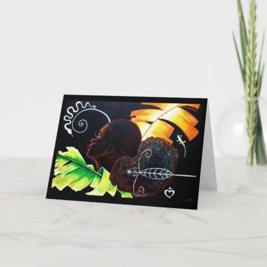 Carte Pastel de bonheur (Devant)