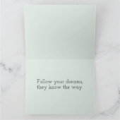 Carte Pastel Floral Butterfly Dreamcatcher (Intérieur)