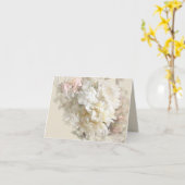 Carte Pastel Floral Note (Fleur jaune)