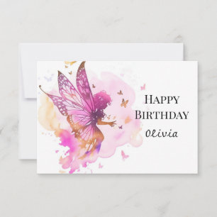 Carte Pastel Fun Online Fairy Anniversaire