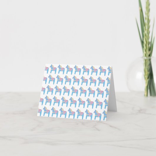 Carte Pastel Horse Note (Devant)