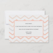 Carte Pastel Peach Cream Serez-vous mon maître d'honneur (Dos)