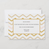 Carte Pastel Peach et Gold Will you will be My Bridesmai (Dos)