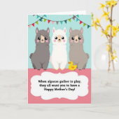 Carte Pastel Pennant Plushies Card (Fleur jaune)