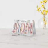 Carte Pastel Pink Vibrant (Fleur jaune)