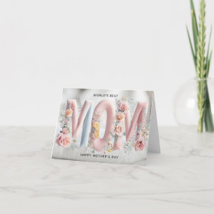 Carte Pastel Pink Vibrant