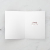 Carte Pastel rose d'anniversaire de grand-mère (Intérieur)