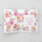Carte Pastel Shabby Chic Floral Romantique Saint Valenti (Intérieur)