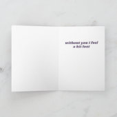 Carte Pastel Shapes Missing You (Intérieur)