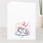 Carte Pastel Unicorn (Dos)