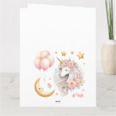 Carte Pastel Unicorn (Dos)