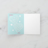 Carte Pastèque mignonne Quelqu'un de doux Saint-Valentin (Intérieur)