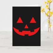 Carte Pastèque simple Jack-o'-lantern Halloween d'été (Fleur jaune)