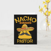 Carte Pasteur Nacho moyen Prêcheur Chef religieux Cin (Fleur jaune)