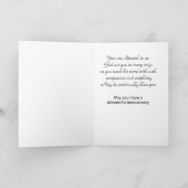 Carte Pasteur, Pour ton anniversaire (Intérieur)