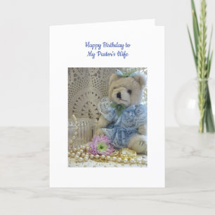 Carte Pasteurs Anniversaire Femme Christian Card BBR