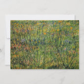 Carte Pasture en fleurs par Vincent van Gogh (Devant)