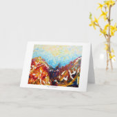 Carte Patagonia GREETING CARD (Fleur jaune)