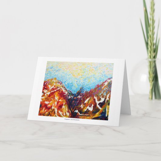 Carte Patagonia GREETING CARD (Devant)