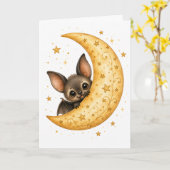 Carte Patch de citrouille Peekaboo Chauve-souris Hallowe (Fleur jaune)