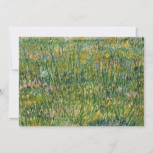 Carte Patch d'herbe | Vincent van Gogh (Devant)