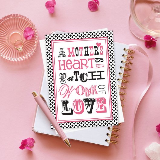 Carte Patchwork of Love Mother's Day