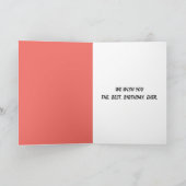 Carte Pâte d'anniversaire Mice mangeant (Intérieur)
