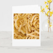 Carte Pâtes Motifs Pâtes aux Motifs (Fleur jaune)