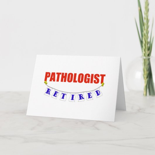 CARTE PATHOLOGUE RETRAITÉ (Devant)