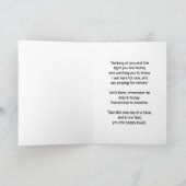 Carte Patient cancéreux, affrontez ça un jour à la fois (Intérieur)