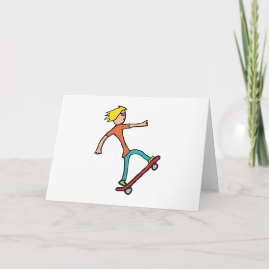 Carte Patinage (Devant)