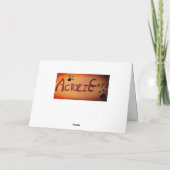 Carte Patinage de Noël Chats V2 (Dos)