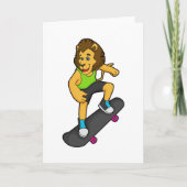 Carte Patinage Lion (Devant)