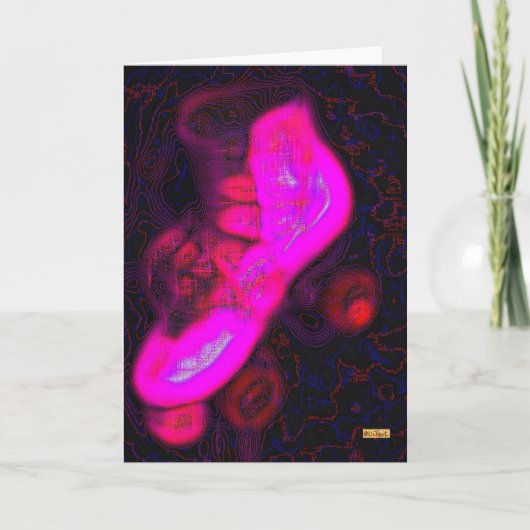 Carte Patinage rose (Devant)