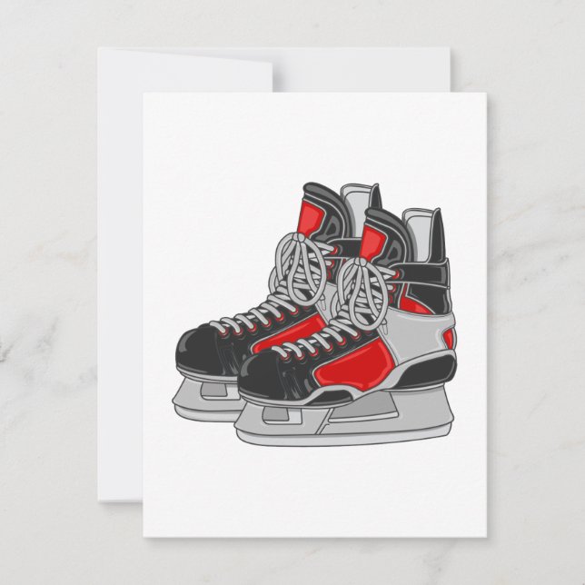 Carte Patinage sur glace (Devant)