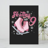 Carte Patinage sur glace Fille 9 ans 9 ans (Debout devant)