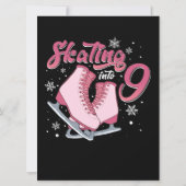 Carte Patinage sur glace Fille 9 ans 9 ans (Dos)