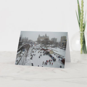 Carte Patinage sur le canal de Rideau