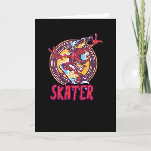 Carte Patineur (Devant)