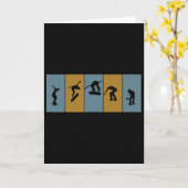 Carte Patineur du système d'éducation traditionnel (Fleur jaune)
