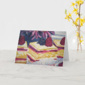 Carte Pâtisserie dessert (Fleur jaune)