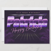 Carte Patricia Nom Prénom (Devant)