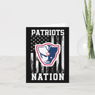 Carte Patriotes de Powdersville Logo Nation Lycée