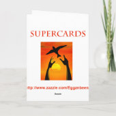 Carte Patriotic birthday (Dos)